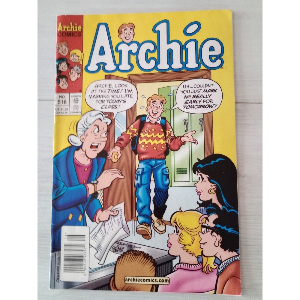 Archie #516 Vintage January 2002 "It Must Be Magic" VGUC Children's Book